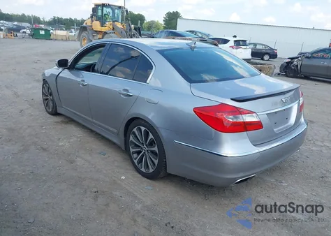 2012 Hyundai Genesis 5.0 R-Spec из США, поврежденный, VIN KMHGC4DH6CU194748